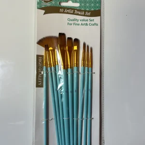 10 pinceaux alimentaires