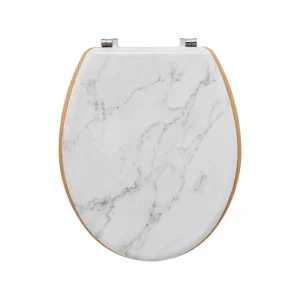 Abattant WC LEA en bois blanc – Solide & élégant